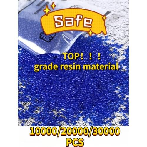 7-8MM Gel Blaster Childrens Water Bomb Toy Submachine Gun Accessories Rifle Bullets Interesting Boy Outdoor Safety Pistol Glock