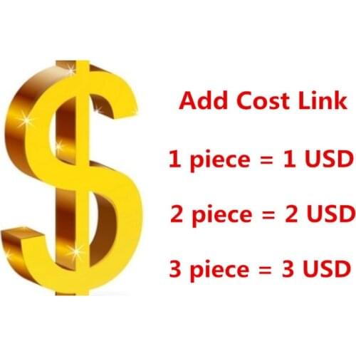 Add shipping or other cost link ----- $1 per piece