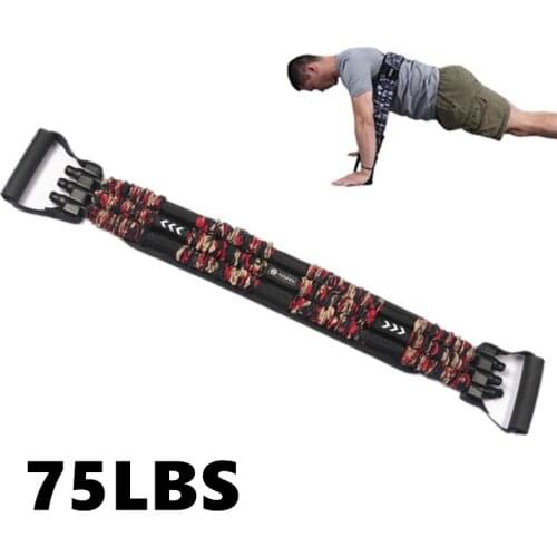 Home Gym Bench Press Push Up Adjustable Resistance Band for Removable Chest Builder Expander Strength Training Workout Equipment