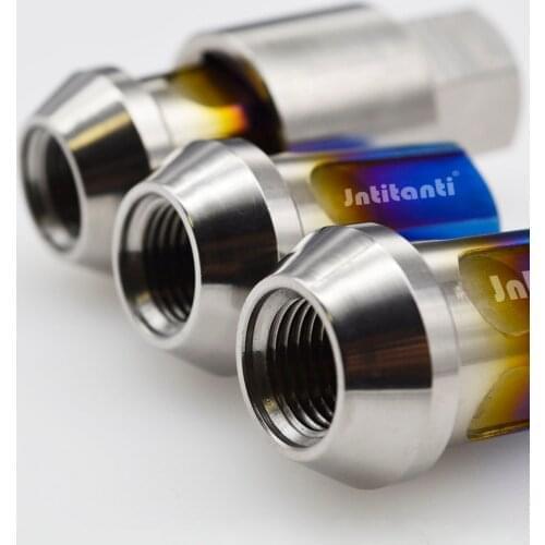 Gr5 titanium lug nut anti-theft M12/M14