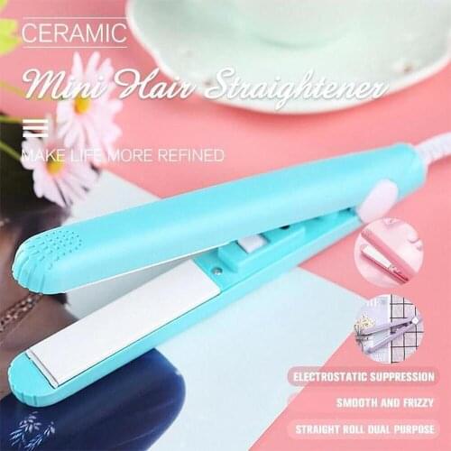 Ceramic Mini Hair Curler Electronic Hair Iron Straightener Hair Styling Tool Dropshipping