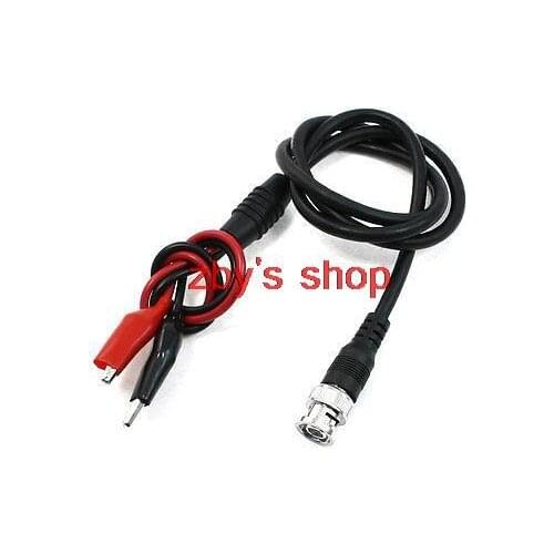 Coaxial RF Cable BNC Male to Crocodile Clip Oscilloprobe Test Probe Lead 75 Ohm