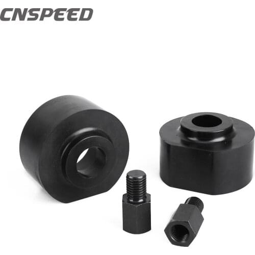 Front Leveling Kit 2/2.5/3 Inch Front Lift Spring Spacers with 3/4 Inch Stud Extenders 2WD for 1999+ Ford F250 F350 Super Duty