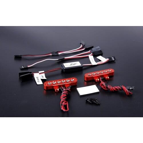Rovan Lighting Controller with CNC Alloy Taillight Kit 1/5 Scale Rc Baja Parts 5T Truck Spare Parts 853092