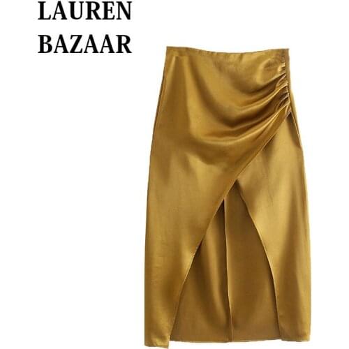 LAUREN BAZAAR Women's Pleated Skirts