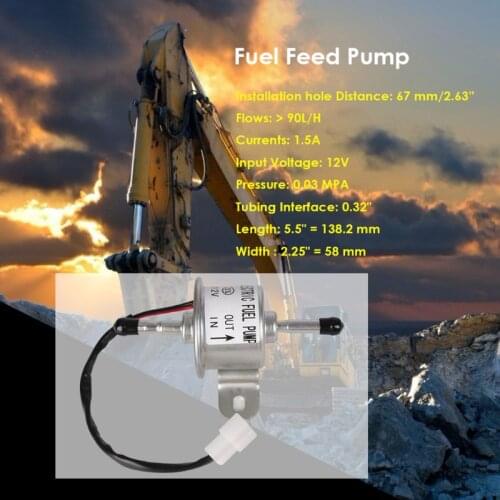 40GF Fuel feed pump 129612-52100 for Yanmar 4TNV88 3TNV88; Takeuchi TB230; Hitachi