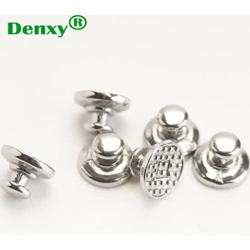 20pc Denxy Dental Orthodontic Lingual Button Monoblock Dental Buttons Orthodontic Monoblock Buttons MIM Technology Dental Supply