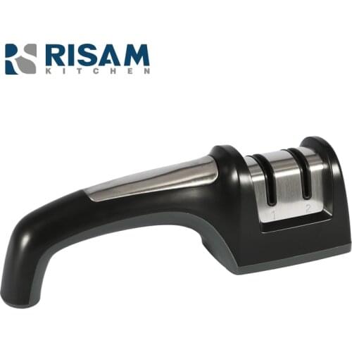 RISAMSHA Professional Kitchen Knife Sharpener Diamond Sharpener Knife Sharpening Machine Afiador Diamante Aiguiseur RM003