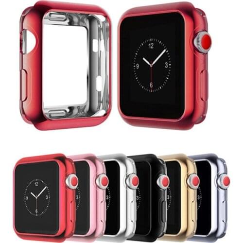 38mm 42mm Silicone For Apple Watch Series 1 2 3 TPU Scratch-resistant Flexible Soft Case Slim Protective Bumper Cover for iWatch