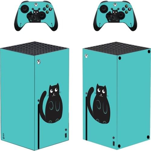 Cartoon Style Xbox Series X Skin Sticker for Console & 2 Controllers Decal Vinyl Protective Skins Style 1