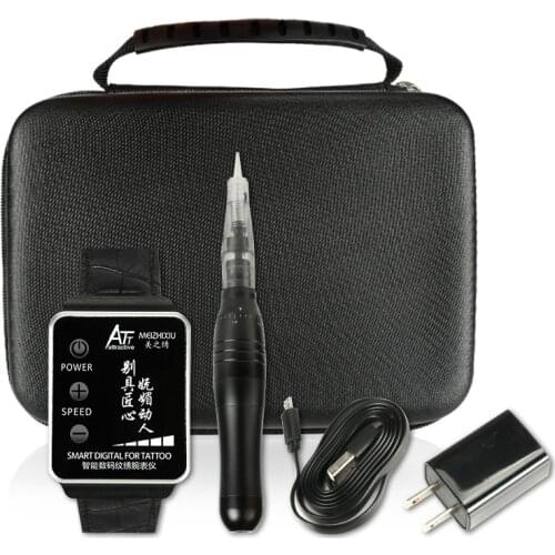 Tattoo Machine semi-Permanent Makeup Full Throw Tattoo Machine one Machine Smart Watch For Eyebrows Lips Eye line complete kit