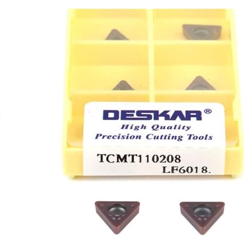 TCMT110204 TCMT110208 TCMT16T304 TCMT16T308 LF6118 LF6018 CNC Lathe Tools High Quality Carbide Inserts Used For Stainless Steel