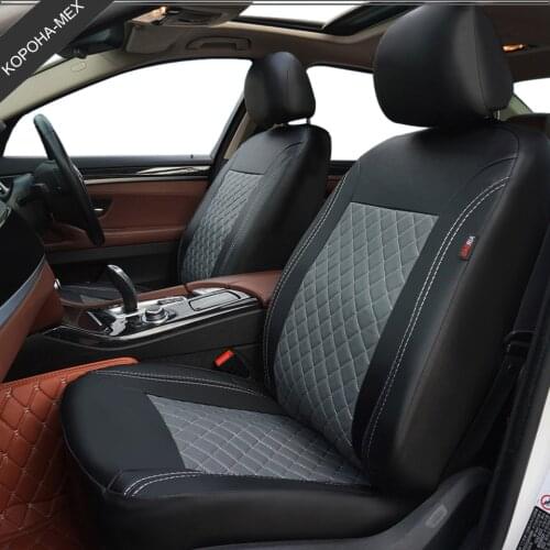 Universal PU Leather Car Seat Covers Luxury Car Cover For Toyota Lada Mitsubishi Mazda Auto Interior Accessories car seat cover