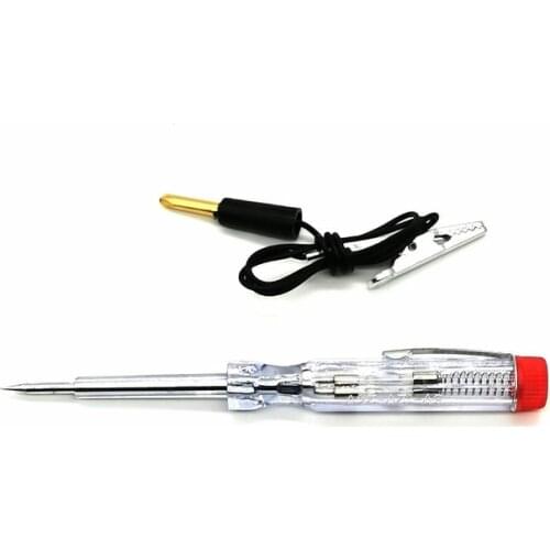1pcs Hot Sale 6V-24V DC Probe Light System Test Probe Lamp Auto Car Light Circuit Tester Lamp Voltage Test Pen Detector
