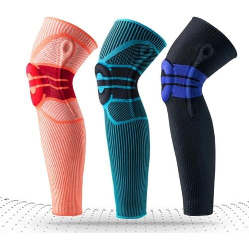 1pc Knee Pad Sleeve Thermal Compression Leg Support Protector For Baseball Basketball Soccer