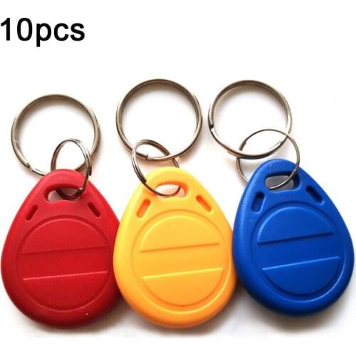 10Pcs EM4305 125Khz Key Copy Rewritable Writable Rewrite EM ID T5577 keyfobs RFID Tag Ring Card Proximity Token Access Duplicate
