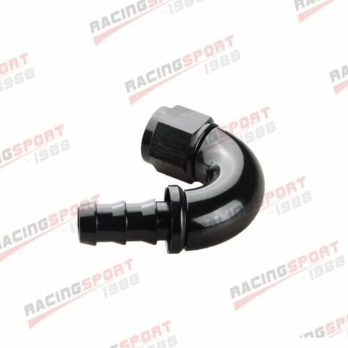 12AN -12AN 150Degree Push-Lock One Pieces Full Flow Hose End Fitting