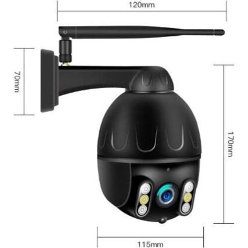 2MP 1080P Metal Case Day and Night Colorful Wireless PTZ IP Speed Dome Camera