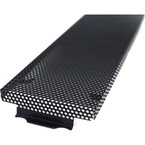 2pcs Optical Drive Computer Chassis Front Panel Bracket Drivers Baffle with Dustproof Sponge 15.8x4.3cm P82A
