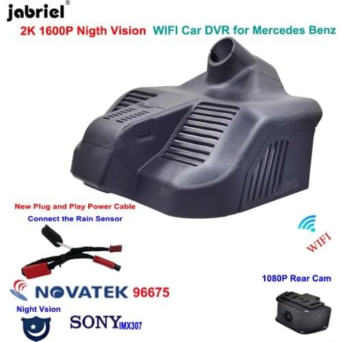 2K Dash Cam 1600P New Night Vision Car DVR for Mercedes Benz G Class w463 w463a G350 G350d G500 G55 G63 G65 AMG 2019 2020 2021