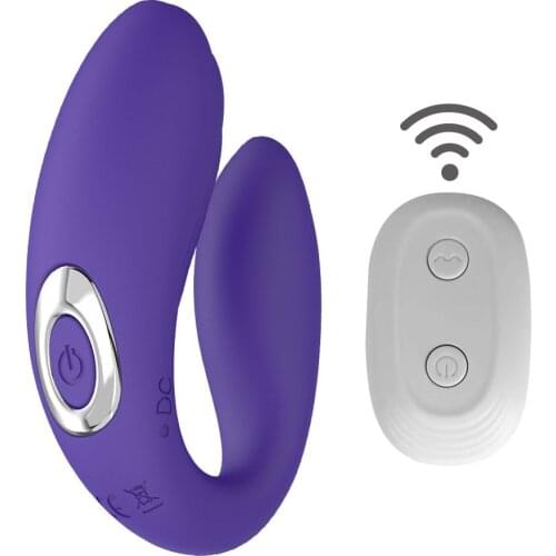 Wireless Remote U-Shape Vibrator Dildo G Spot Vagina Clitoris Stimulate Double Vibrators Sex Toys for Women Female Masturbator