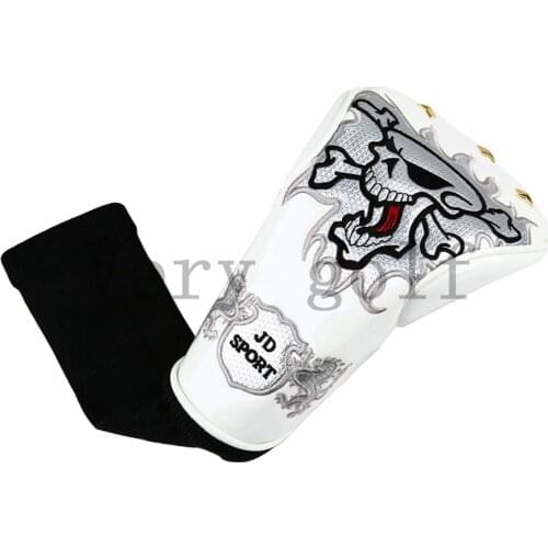 Genuine Fire Skull Golf Driver Head Cover Golf Club Cover for Driver