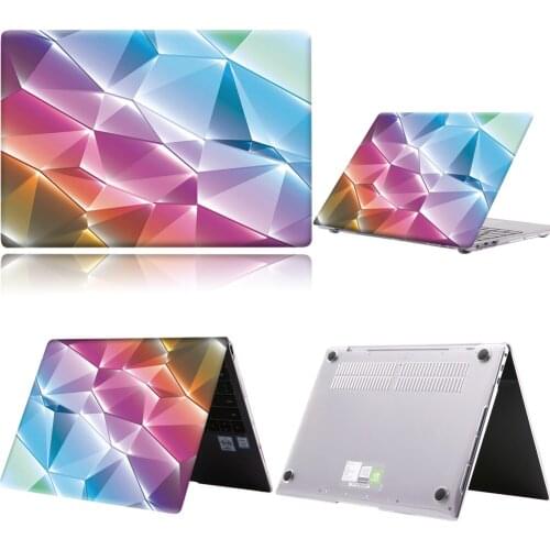 3D Art-glass Laptop Case For Huawei MateBook 13/13 AMD Ryzen/14/D14/D15/X 2020/X Pro/Pro 16.1/Honor MagicBook 14/15 New PC Shell
