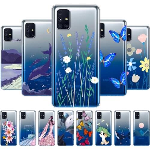 For Samsung M31s Case 6.5" Tpu Soft Silicon Phone Back Cover For Samsung Galaxy M31S GalaxyM31S M 31S m317f m317 Case