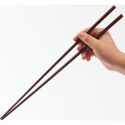 Wooden Long Chopsticks 42CM Fried Food Noodles Clamp Wooden Chopsticks Home Kitchen Cooking Tools