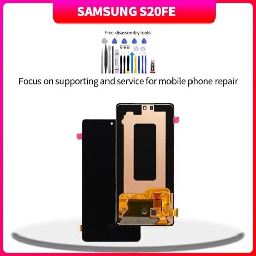 For SAMSUNG S20 FE G780 G781A/G781U LCD Touch Screen Digitizer Assembly For SAMSUNG S20 lcd Replacement with Disassemble tools