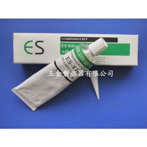 For ES Silicone Rubber Adhsive Sealant ES810 thermal conductive silicone CPU Chip radiator Strong adhesive silicone grease 120g