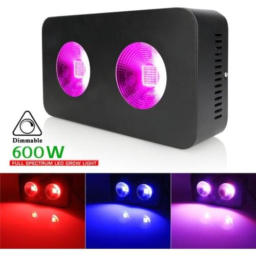 2Pcs Full Spectrum LED Grow Light Panel 500W Phyto Lamps For Plant Growing kit Indoor Greenhouse Vegetable Grow Tent Growth Box