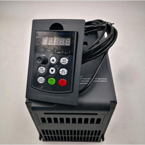 Heavy Load VFD Inverter 1.5KW/2.2KW/4KW/5.5KW Frequency Converter Angisy 3P-220V Output CNC Spindle motor speed Control