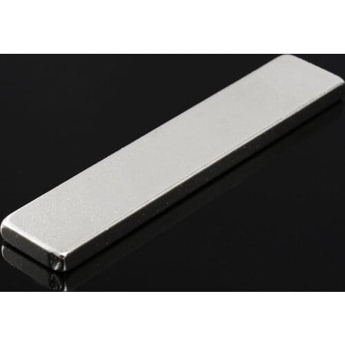 1Pc 50x10x3mm N35 Super Strong Cuboid Block Strip Rare Earth Neodymium Magnet thin magnet strong magnetic tool powerful magnetic