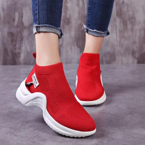 Summer Women Sneakers On The Platform Womens Shoes Yard Net Red Shoes Woman Tenis Feminino Female Slip-ons Chaussures Femme
