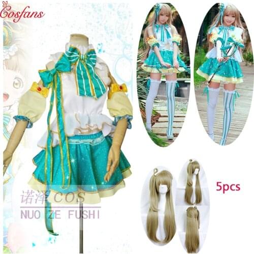 LoveLive! Love Live Minami Kotori Snowflake Dresses Uniform Outfit Anime Cosplay Costumes Halloween cosplay costumes and wigs