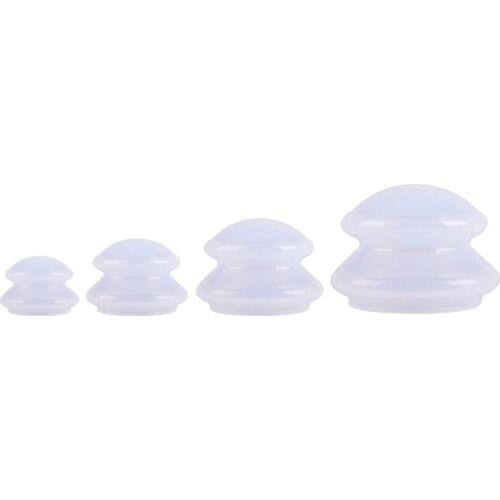 Silicone Vacuum Cupping Sets Vacuum Massage Therapy Healthcare Massager Device For Blood Circulation