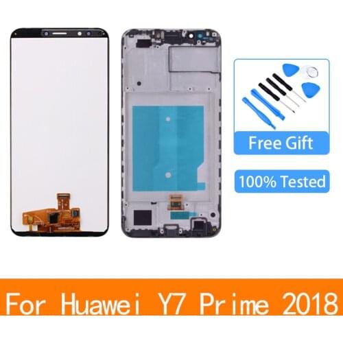 Original Screen for Huawei Y7 2018 LCD Display Digitizer Assembly Touch Display Apply to Huawei Y7 Prime 2018 LDN-L01LDN-LX3 LCD