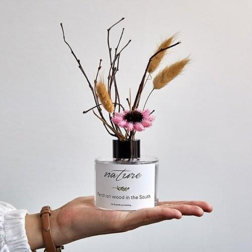 North European style glass vase ornaments fruit tea shop desktop flower arrangement decoration shop front desk creative