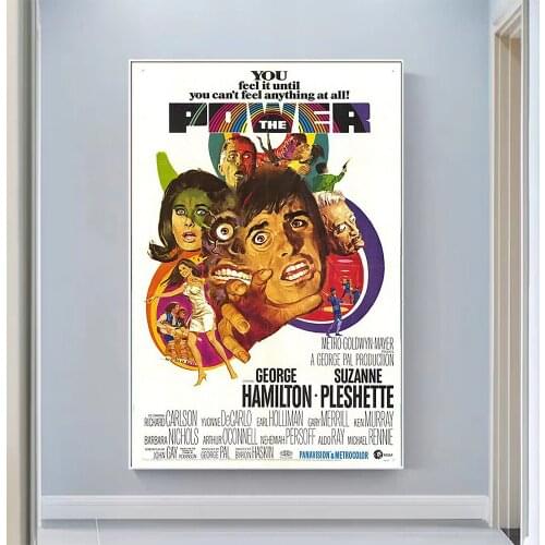 V0767 The Power Vintage Classic Movie Wall Silk Cloth HD Poster Art Home Decoration Gift