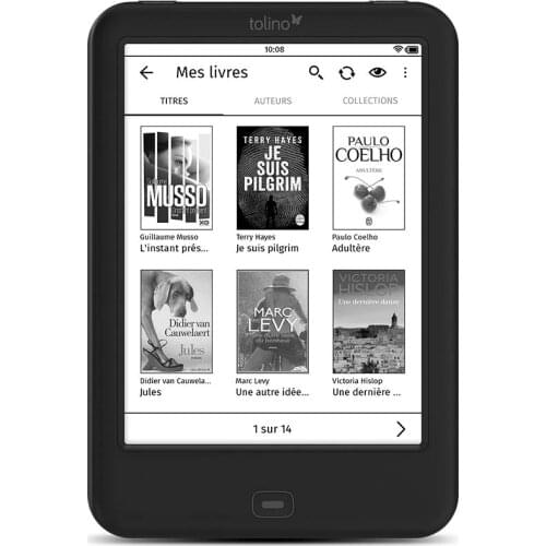 Built in Light e-Book Reader WiFi ebook Tolino Shine2 HD e-ink 6 inch Touch Screen 1024x1448 300ppi retina Carta2 screen Reader