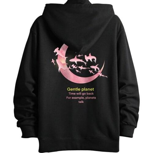 Hoodies Women 2021 Autumn Hood Sweatshirts Women Casual Print Zip Loose Basic Cotton Long Sleeve Ladies sudadera Female Pullover