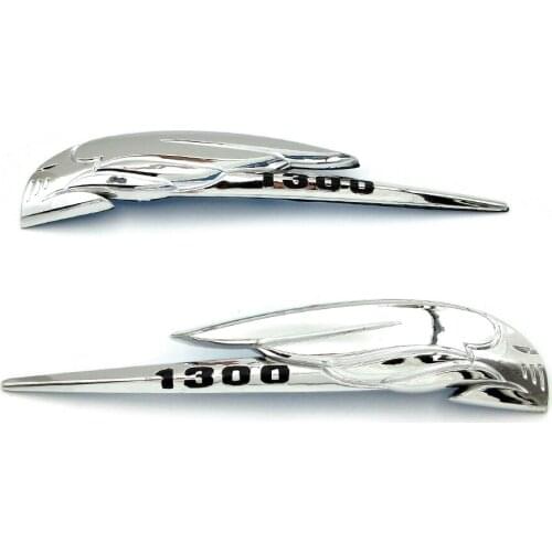 Motor 3D Emblem Badge Decal Fuel Gas Tank Stickers Tank Pad Protector Decals Cover Decorate For Honda VTX 1300 1300C 1300R 1300S