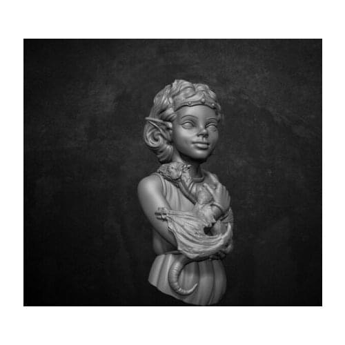 50mm Resin Figure Model Kit Unassambled Unpainted BUST502