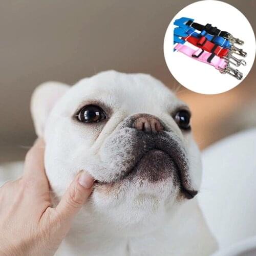 Pet Car Seat Belt Dog Retractable Seat Belt Pet Leash Nylon Material Super Tensile Strength Easy To Use Car Seat Belt