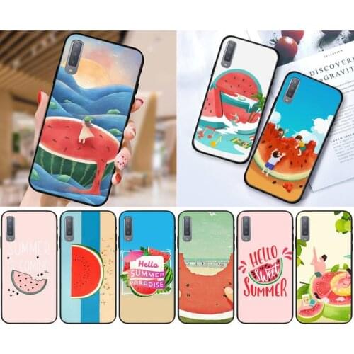 PXCHENG Watermelon goes with summer Phone Case For Samsung Galaxy S10 20 Note10 20 A30 50 70 71 Plus Ultra