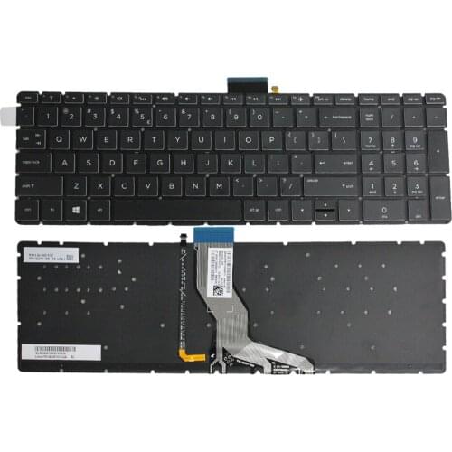 For HP 15-ck074nr 15-ck075nr 15-ck018ca 15-ck013ca Backlight Keyboard Black