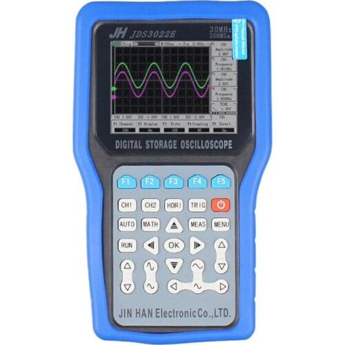 JDS3022E Digital Storage Oscilloscope Double Channel AC/DC Input Coupling In Stock