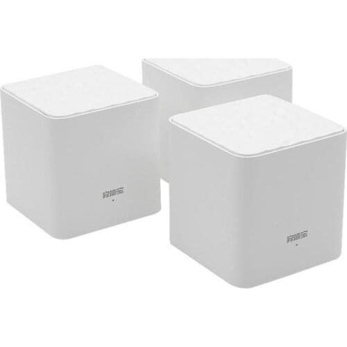Tenda Nova Mw3 Mesh3f Whole Home Mesh Wifi System AC1200 Dual-Band 2.4/5Ghz Wireless Router for Wi-Fi Wide Range Coverage