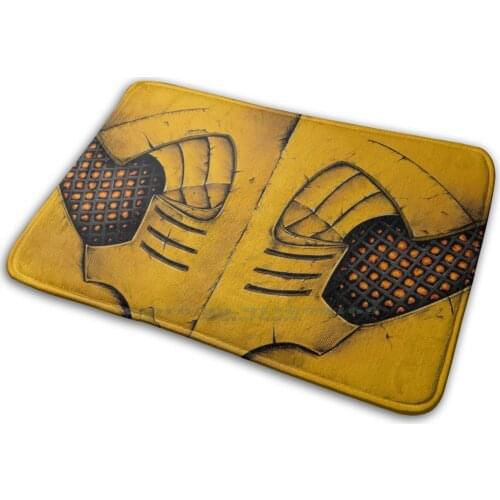 Mortal Kombat-Scorpion Mask Ver.2 Mat Rug Carpet Anti-Slip Bedroom Entrance Door Mat Mortal Kombat Mortal Kombat Scorpion Get